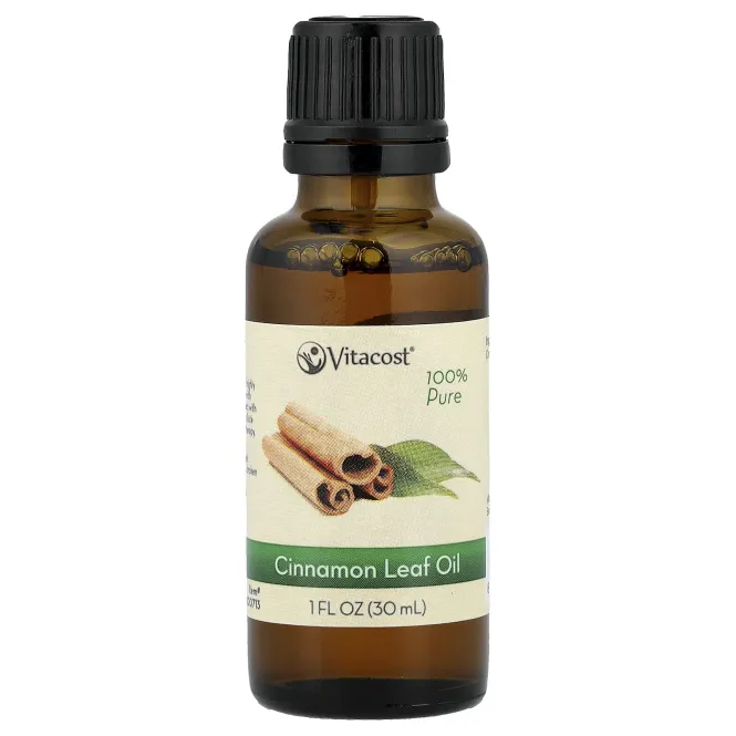 Vitacost, 100% Pure Cinnamon Leaf Oil, 1 fl oz (30 ml)