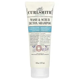 Curlsmith, Детокс-шампунь для мытья и скраба, для всех типов волос, 237 мл (8 жидк. унц.)