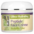 NutriBiotic, Ультраувлажняющий крем для лица с пептидами, 2 унции (57 г)