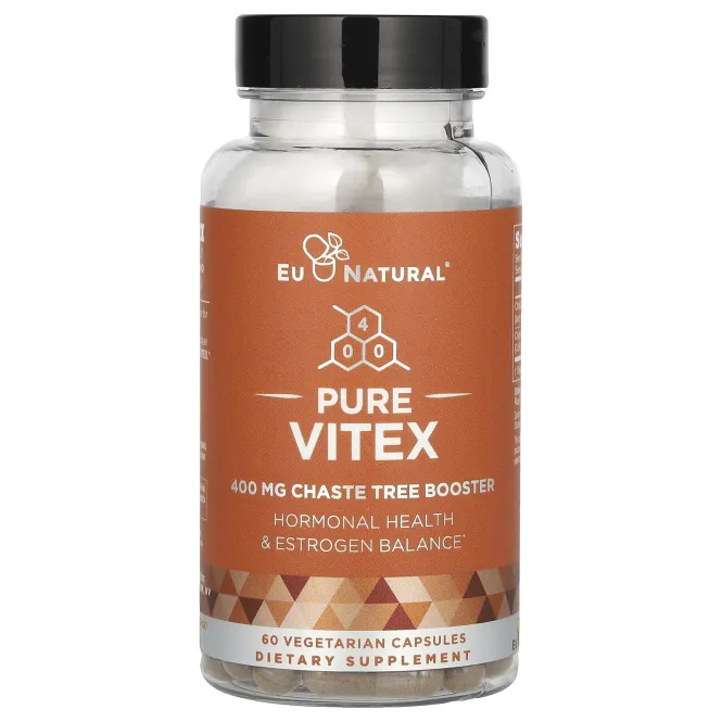 Eu Natural, Vitex, 400 мг, 60 вегетарианских капсул