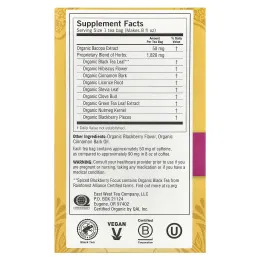Yogi Tea, Ежевика со специями, 16 чайных пакетиков, 32 г (1,12 унции)