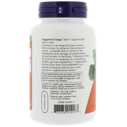 Now Foods, ChromeMate, 180 капсул