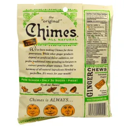 Chimes, Ginger Chews, Mango, 5 oz.
