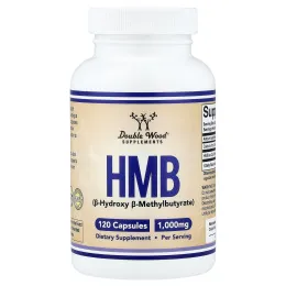 Double Wood Supplements, HMB, 120 капсул