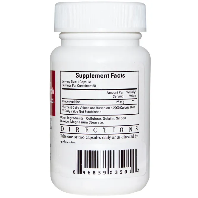 Cardiovascular Research Ltd., Уридин, 60 капсул