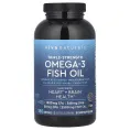 Viva Naturals, рыбий жир с омега-3, тройная сила, 180 капсул