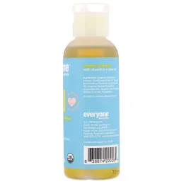 Everyone, Органическое детское масло с витамином E и оливковым маслом, 4 жидких унции (118 мл)
