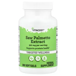 Vitacost, экстракт серенои, 300 капсул