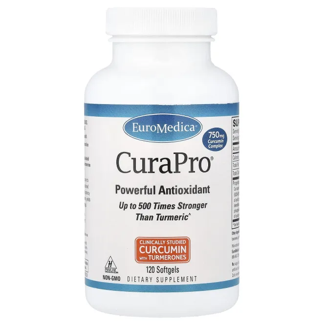 EuroMedica, CuraPro®, 120 мягких таблеток