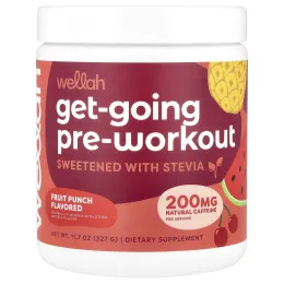 Wellah, Get-Going Pre-Workout, Fruit Punch, 327 г (11,7 унции)
