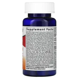 Trace Minerals Research, FMB Накорми мой мозг, Для детей, Со вкусом фруктового пунша, 60 жевательных вафель