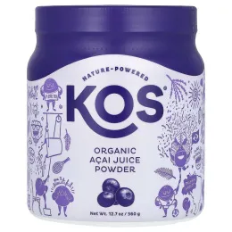 KOS, Органический порошок сока асаи, 360 г (12,7 унции)