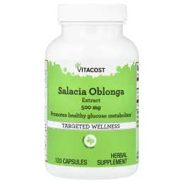 Vitacost, экстракт шалфея (Salacia oblonga), 500 мг, 120 капсул