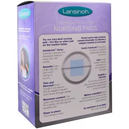 Lansinoh, Вкладыши для кормящих для абсолютной защиты, Максимум, 50 вкладышей