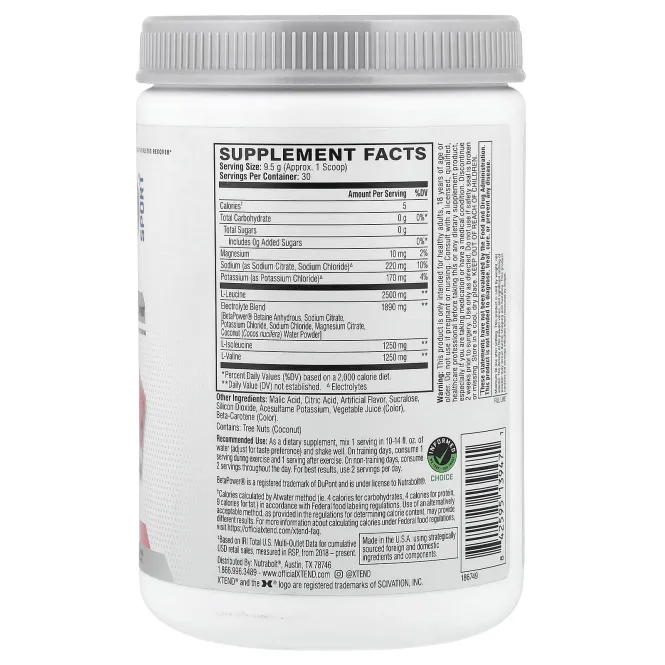 XTEND, Sport® Recovery, со вкусом арбуза, 285 г (10 унций)
