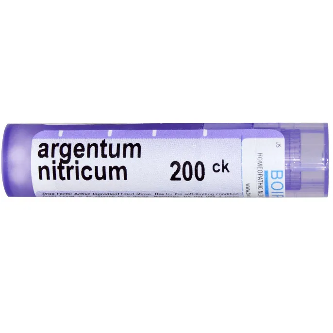 Boiron, Single Remedies, Аргентум нитрикум, 200 СК, 80 гранул