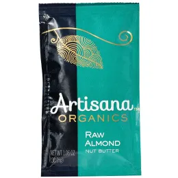 Artisana, Ореховое масло из сырого миндаля, 10 пакетиков, 1,06 унции (30,05 г) каждый