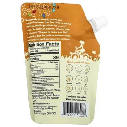 NuNaturals, NuStevia, Сироп со вкусом соленой карамели, 6,6 жидких унций (0,2 л)