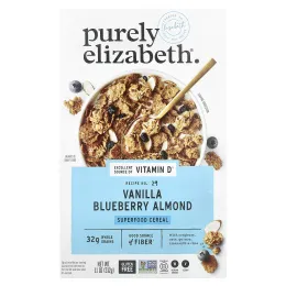 Purely Elizabeth, Superfood Cereal, ваниль, черника и миндаль, 312 г (11 унций)