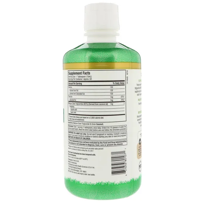 Purely Inspired, 100% Pure MCT Oil, 32 fl oz (950 ml)