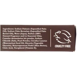 One with Nature, Тройное пилированное кусковое мыло для лица и тела, верблюжье молоко, жемчужные белила и семя тыквы из Калахари, 4 унции (113 г)