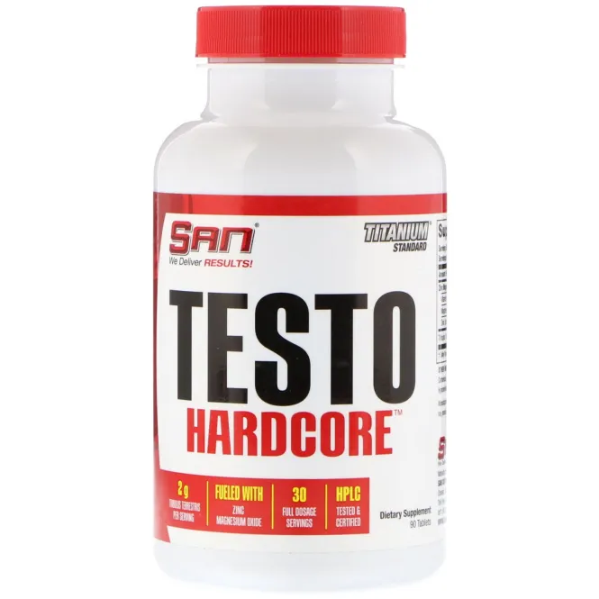 SAN Nutrition, Testo Hardcore, 90 таблеток
