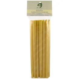 White Egret Personal Care, Терапевтические свечи из пчелиного воска, 12 штук