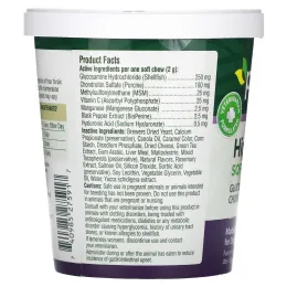 petnc NATURAL CARE, Природная забота о питомцах, Защита бедер и суставов со вкусом печени, 90 жевательных таблеток