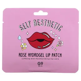 G9skin, Self Aesthetic, патчи для губ с розовым гидрогелем, 5 патчей, 3 г (0,10 унции)