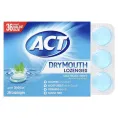 ACT, Dry Mouth Леденцы с успокаивающей мятой 36 шт