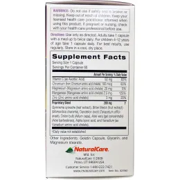 NaturalCare, Баланс сахара, 60 капсул