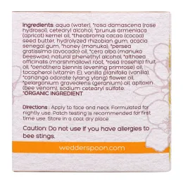 Wedderspoon, Ночной крем, Манука, Мед, Пчелиный Яд, 1,7 жидких унций (50 мл)