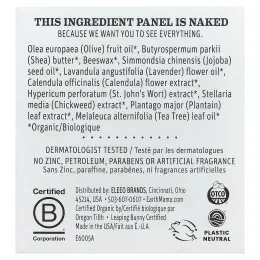 Earth Mama, Baby, Organic Diaper Balm, 4 fl oz (120 ml)