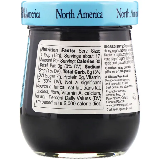 Crofter's Organic, Organic, Superfruit Spread, джем из супер-фруктов, Северная Америка, 11 унций (312 г)