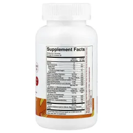 MaryRuth's, Мультивитаминные жевательные таблетки для роста волос, персик и манго, 60 жевательных таблеток