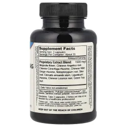 Dragon Herbs, Магнолия Синус, 500 мг, 100 вегетарианских капсул
