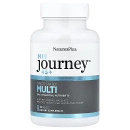 NaturesPlus, His Journey™ 45+, мультивитамины для приема один раз в день, 30 таблеток