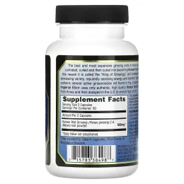 Imperial Elixir, Корейский красный женьшень, 100 капсул