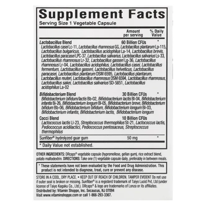 ProBioCare, Пробиотики для мужчин с пребиотиком, 30 растительных капсул