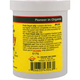 Y.S. Eco Bee Farms, Королевское желе в меду, 625 мг, 11,5 унций (326 г)