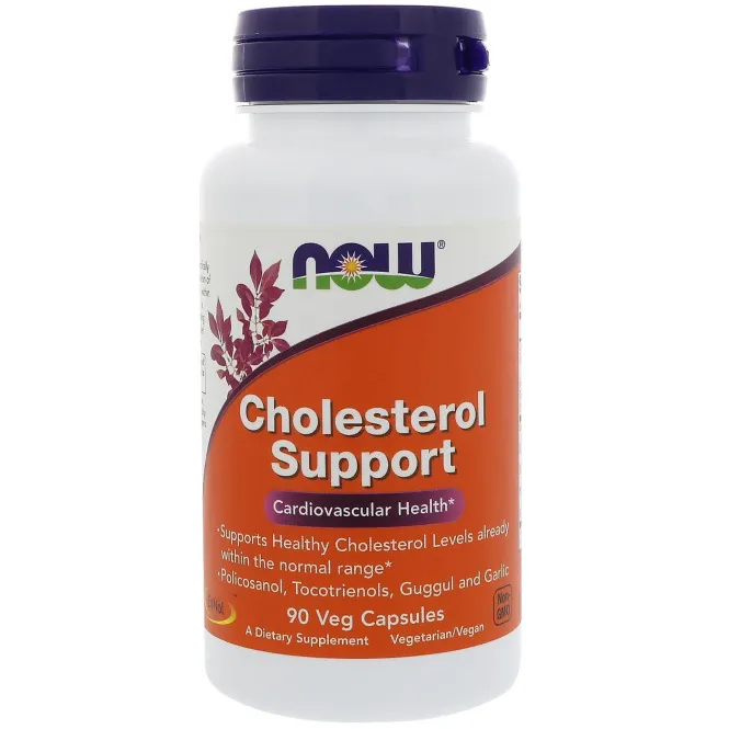 Now Foods, CholesterolSupport, 90 капсул в растительной оболочке