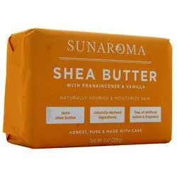 Sunaroma, Кусковое мыло с маслом ши 8 унций