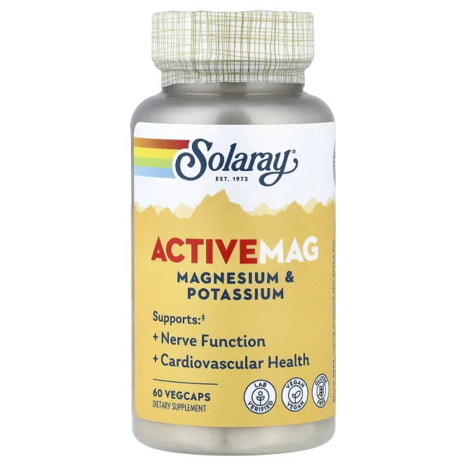 Solaray, ActiveMag, 60 растительных капсул