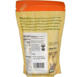 Woodstock, Органические бразильские орехи, 8,5 унций (241 г)