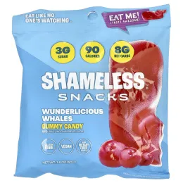 Shameless Snacks, жевательные конфеты Wanderlicious Whales, 6 пакетиков по 50 г (1,8 унции)