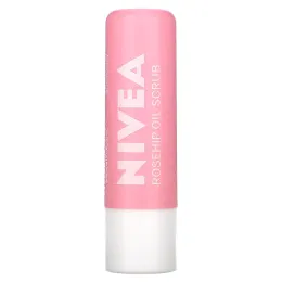 Nivea, Бальзам и скраб 2 в 1, шиповник, 4,8 г (0,17 унции)