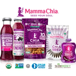 Mamma Chia, Органические белые семена чиа, 12 унций (340 г)