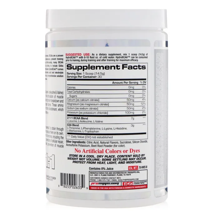 ProSupps, Hydro BCAA, Маракуйя, 15,3 унц. (435 г)