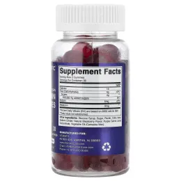 Vitamatic, веганские жевательные таблетки с мелатонином, со вкусом натуральной ежевики, 60 жевательных таблеток (2,5 мг в 1 жевательной таблетке)