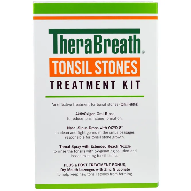 TheraBreath, Комплект для лечения гнойных пробок, 5 препаратов